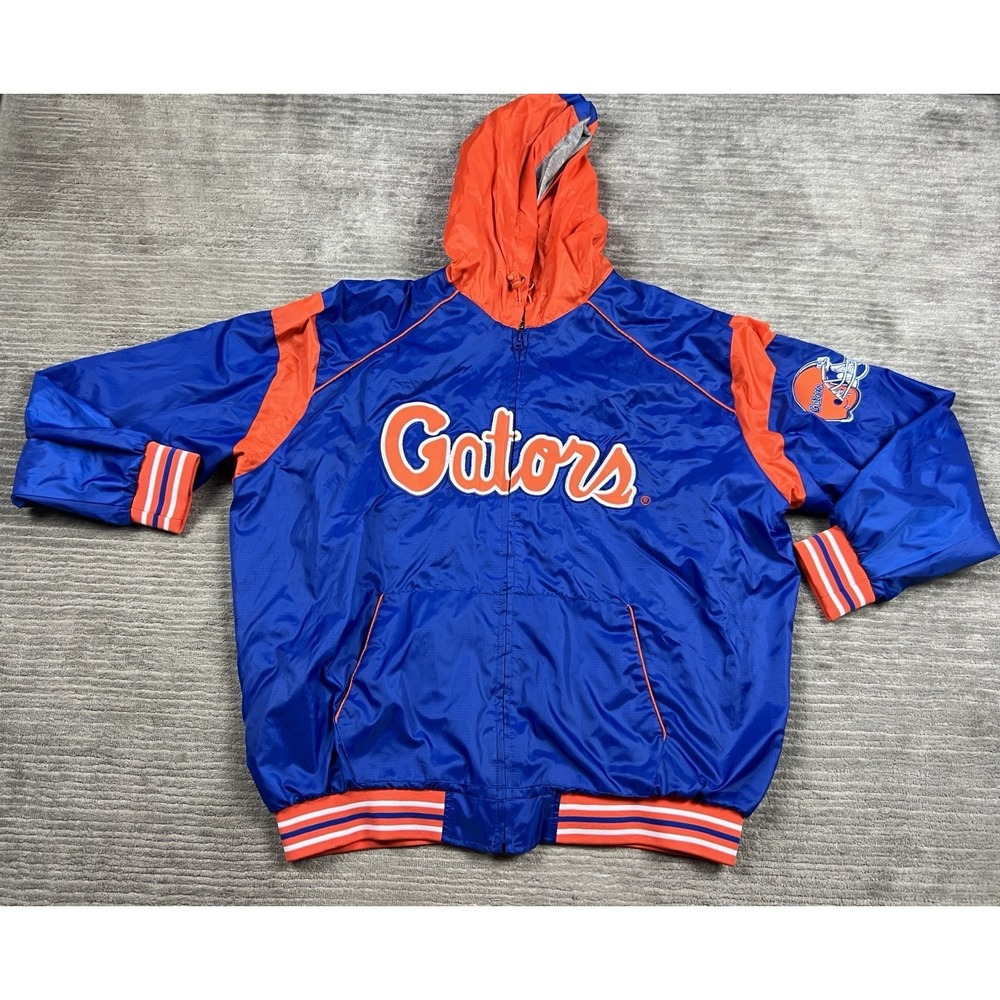 Florida Gators G-III Carl Banks Jacket Mens 3XL Blue Orange Lined NCAA Football